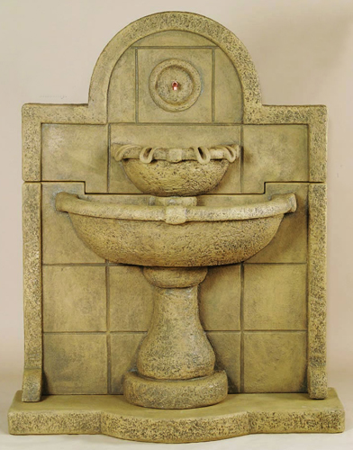 Large Garden Fountain Large Cast Stone Wall Fountain